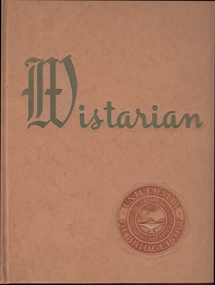 Image for University of Bridgeport WISTARIAN yearbook 1957 CT
