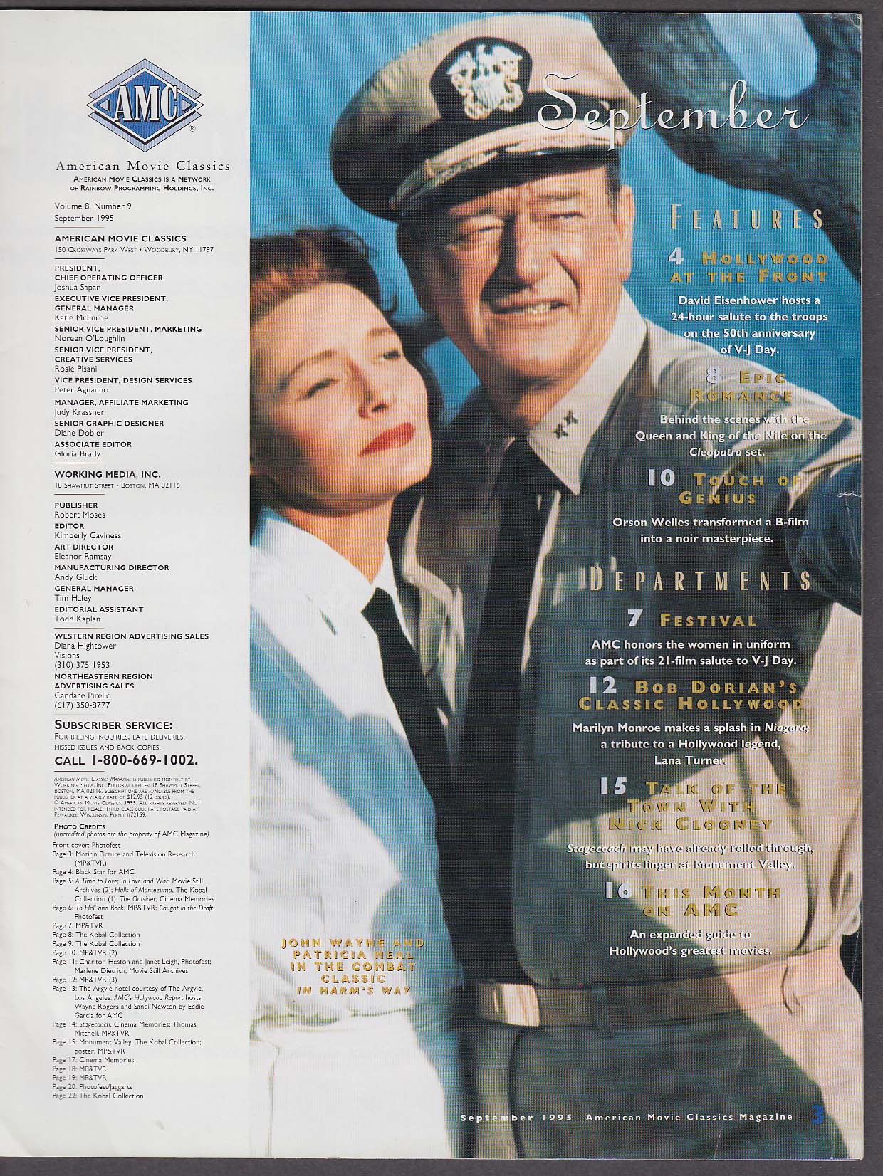 AMC American Movie Classics David Eisenhower Orson Welles Bob Dorian