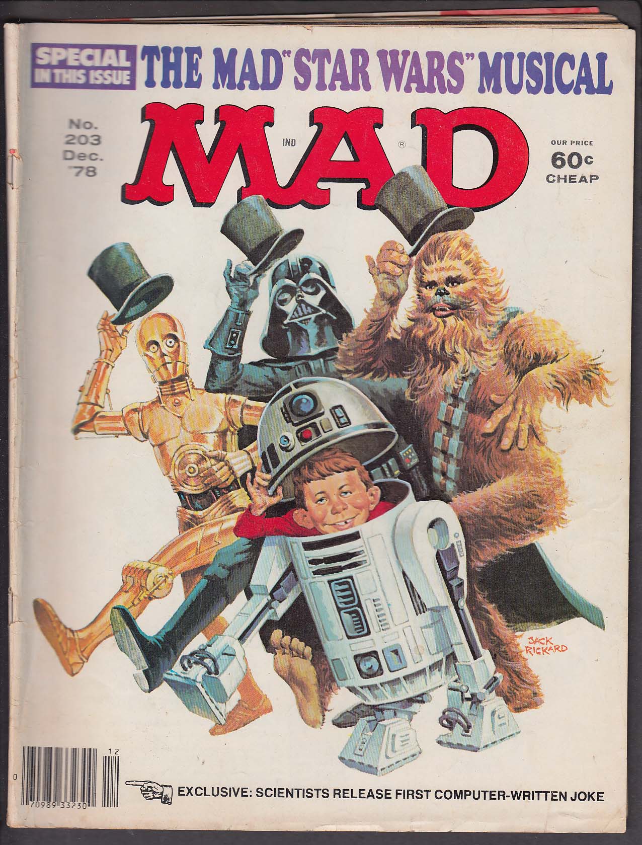 Image for MAD #203 Star Wars Musical Sesame Street Fantasy Island + 12 1978