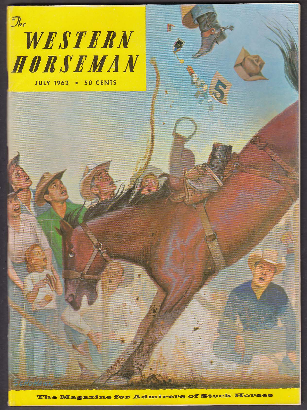 Image for WESTERN HORSEMAN Texas Barrel Racing Triple Crown + 7 1962