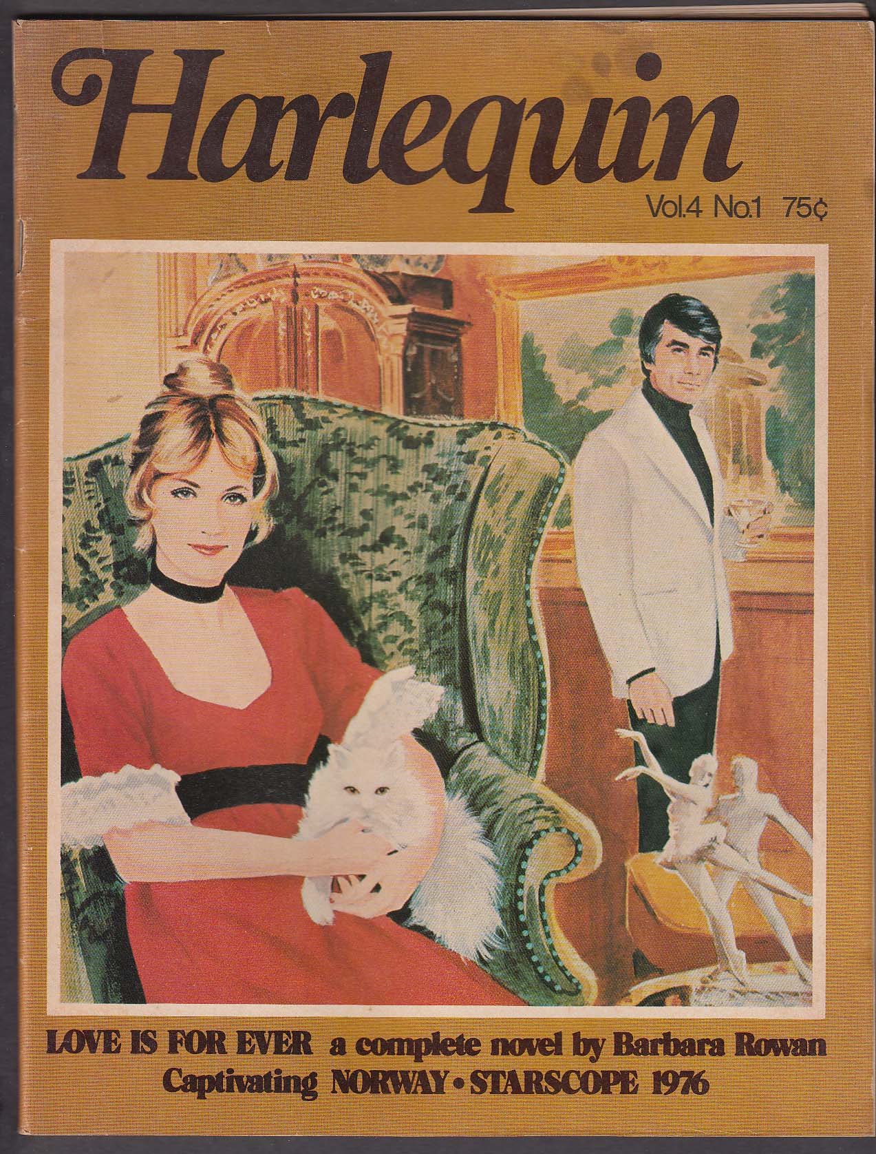 Image for HARLEQUIN V4 #1 Barbara Rowan Sue Peters Starscope 1976