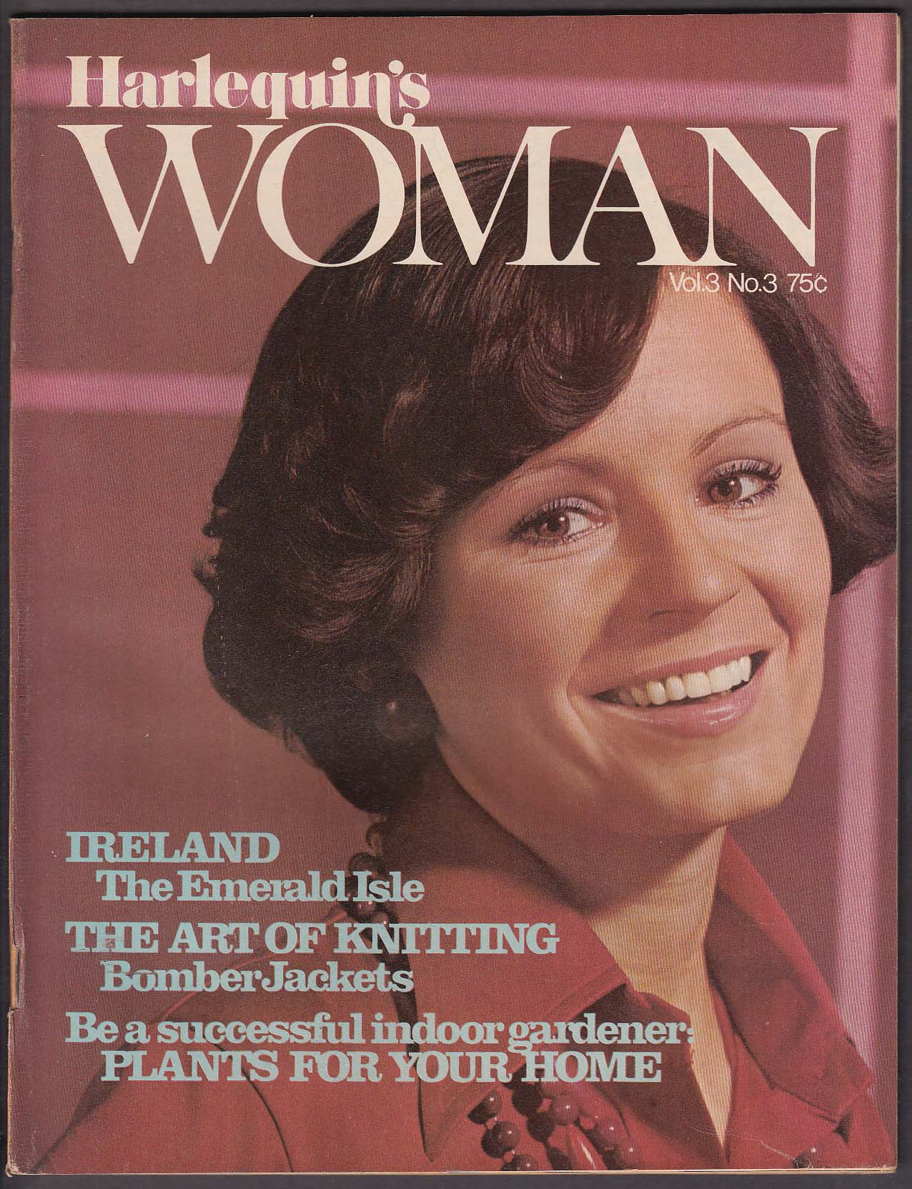 Image for HARLEQUIN'S WOMAN V3 #3 Sara Seale Rebecca Stratton Knitting Ireland + 1973
