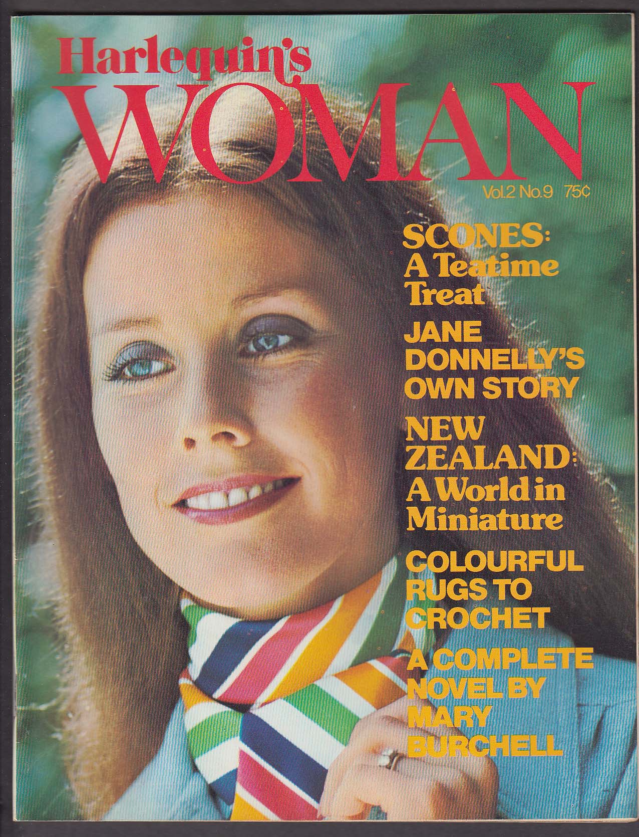Image for HARLEQUIN'S WOMAN V2 #9 Jane Donnelly Mary Burchell New Zealand + 1973