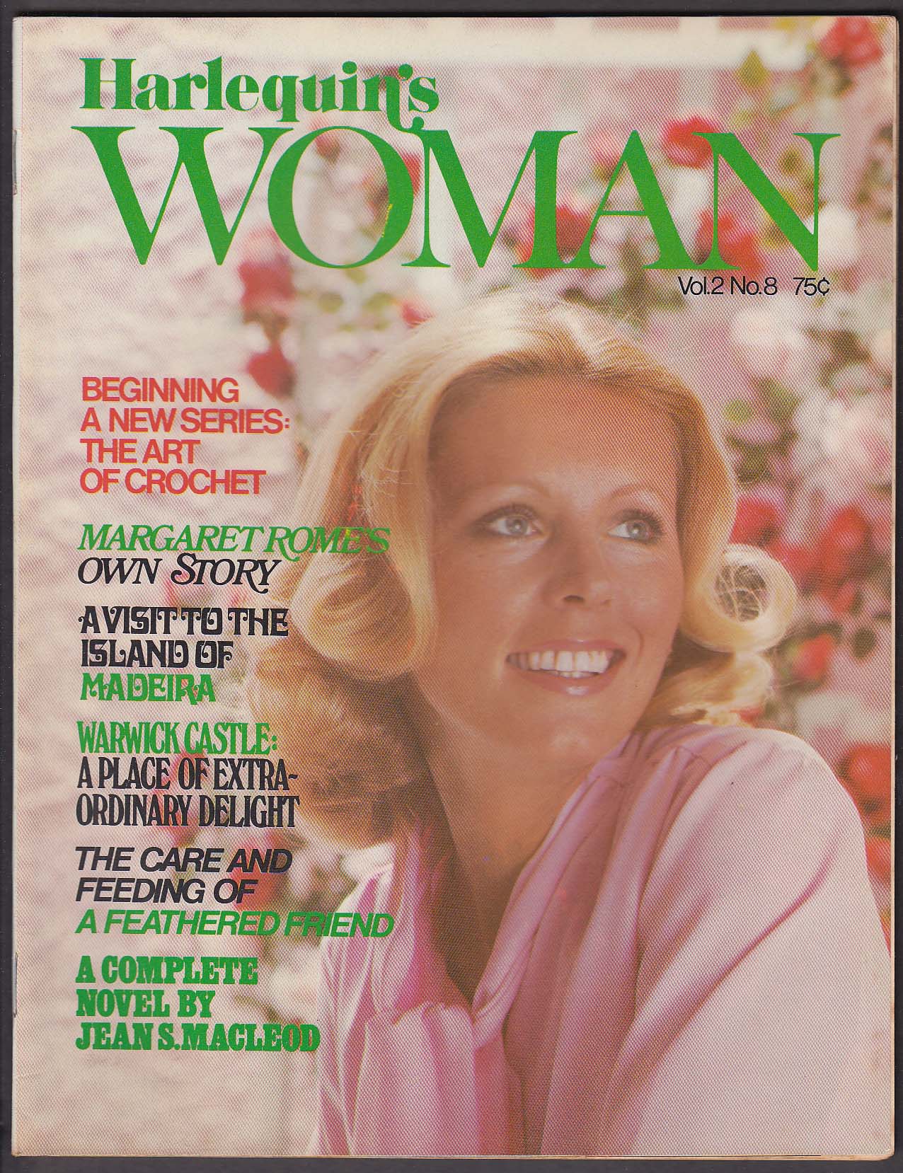 Image for HARLEQUIN'S WOMAN V2 #8 Margaret Rome Madeira Warwick Castle Jean S MacLeod 1973