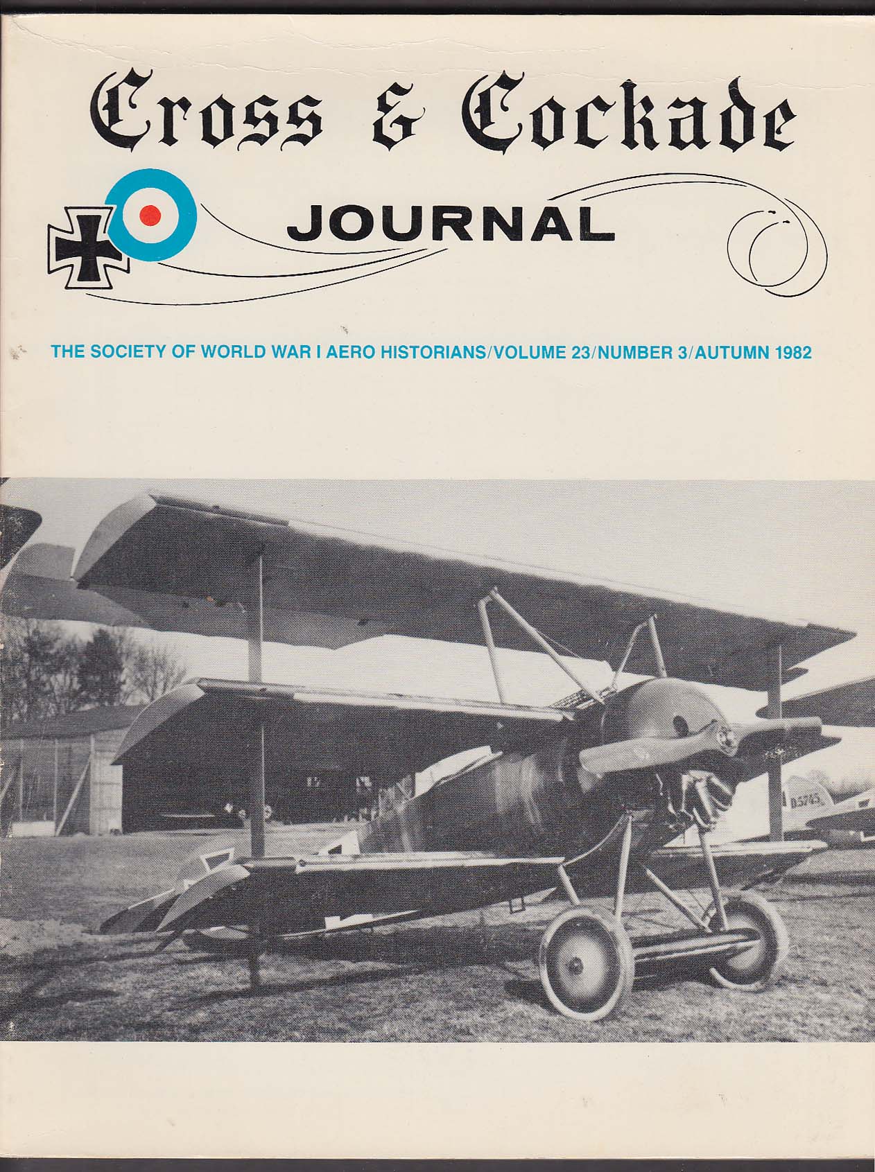 Image for CROSS & COCKADE JOURNAL Edmund Pierce Karl Bodenschatz David Lewis + Autumn 1982