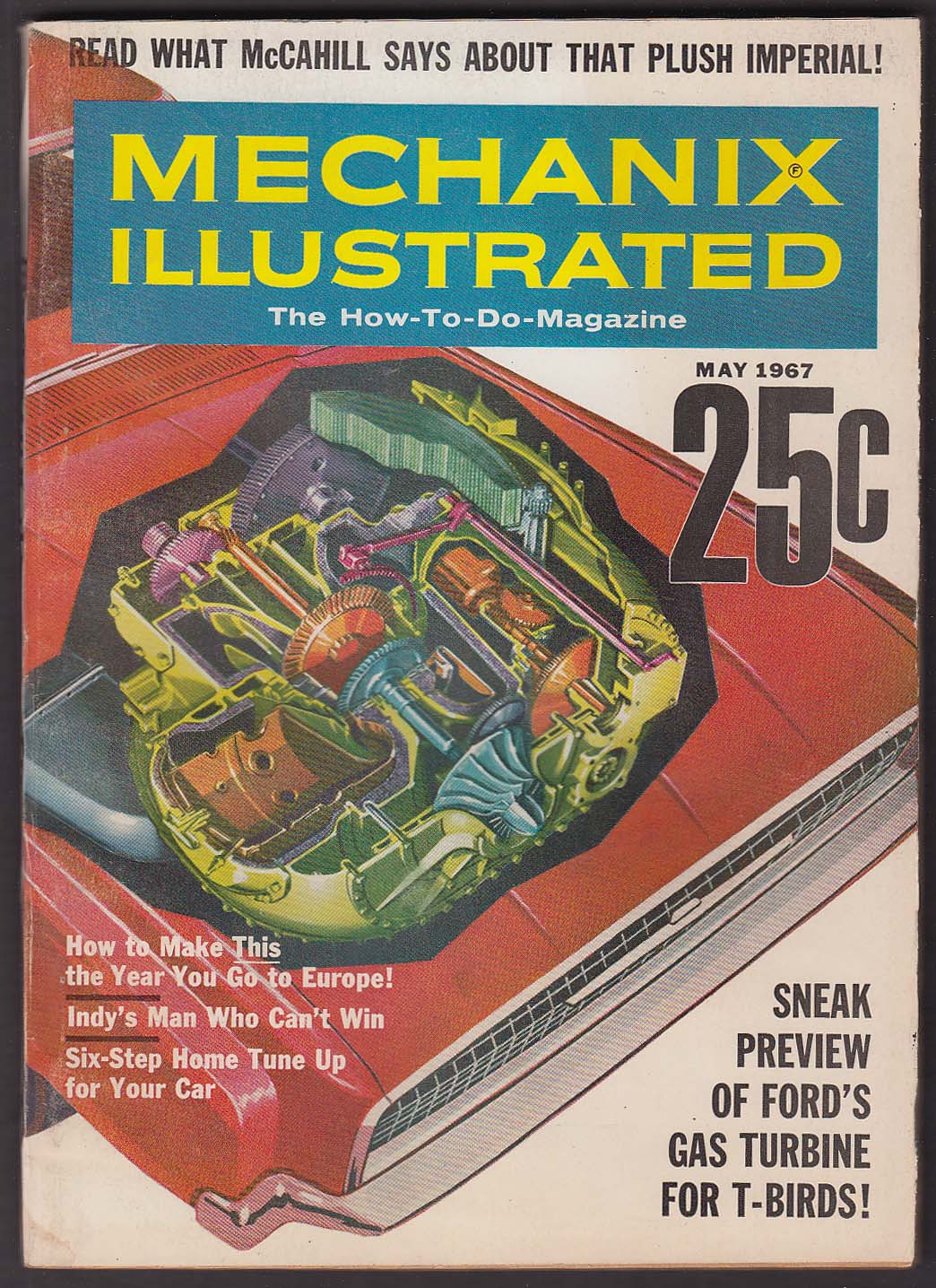 Image for MECHANIX ILLUSTRATED Imperial Crown Ford Fairlane road tests 5 1967