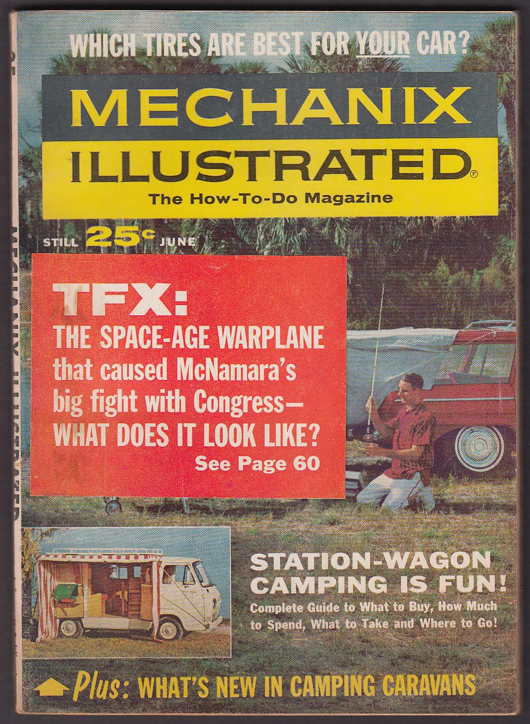 Image for MECHANIX ILLUSTRATED Rambler Buick Wildcat road tests 6 1963