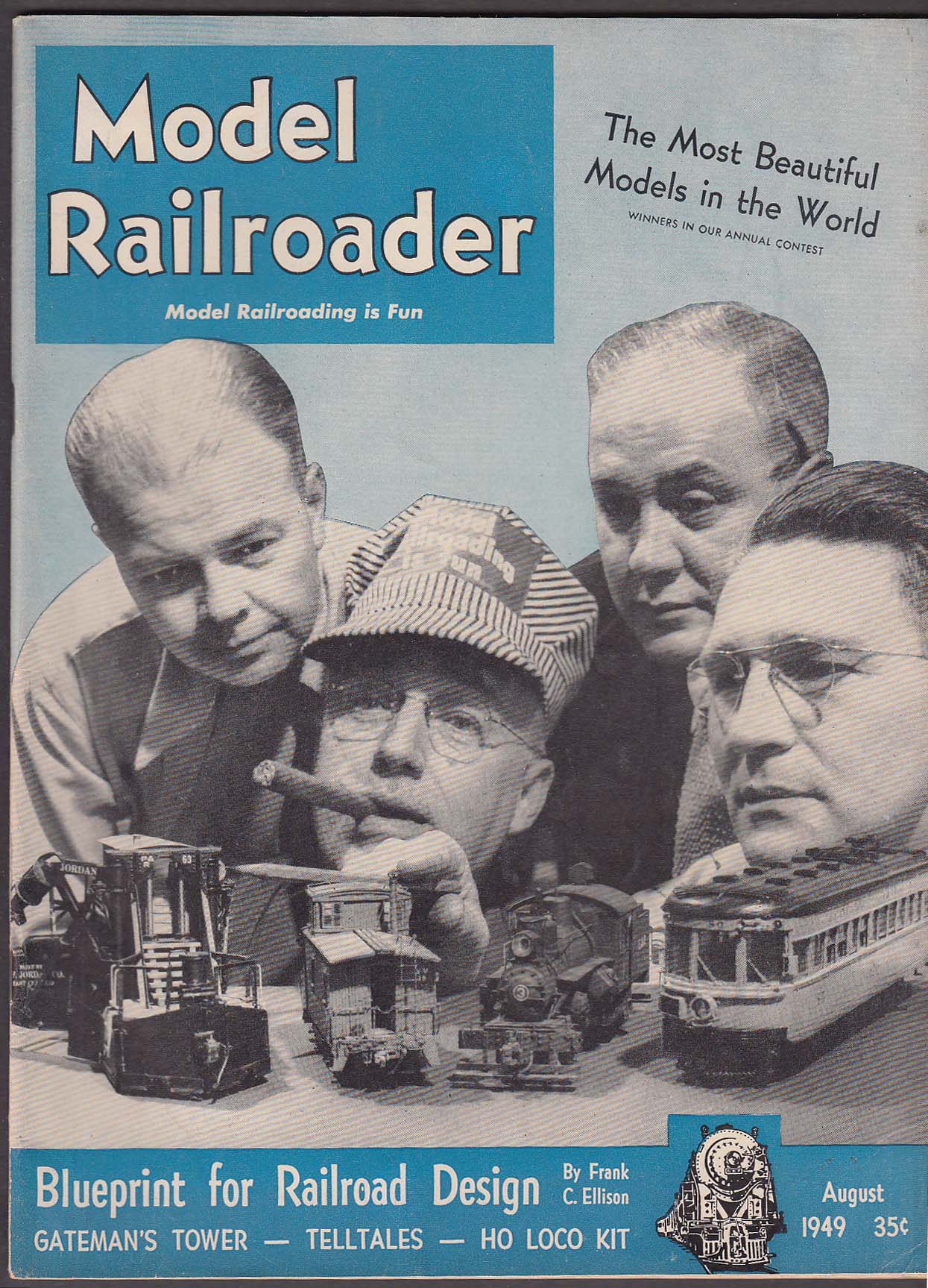 Image for MODEL RAILROADER Pennsylvania T-1 Locomotive NMRA Convention ++ 8 1949