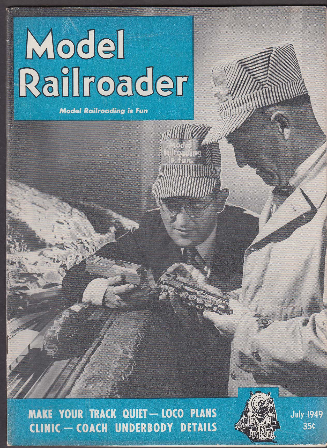 Image for MODEL RAILROADER Abandoned Trackage Underbody Detail HO Articulated + 7 1949
