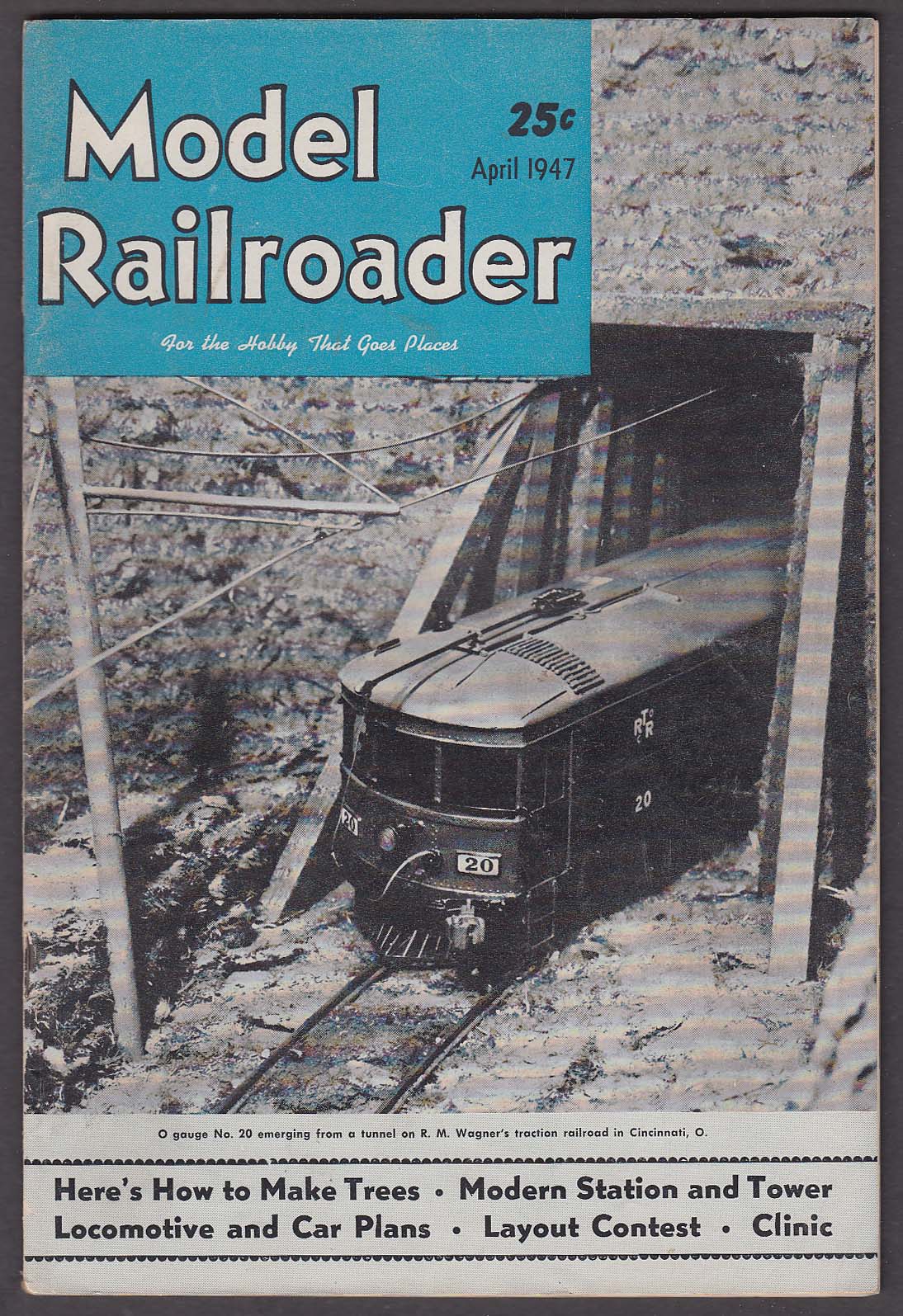 Image for MODEL RAILROADER Pennsylvania Southern Hallicrafters Contest A&G + 4 1947