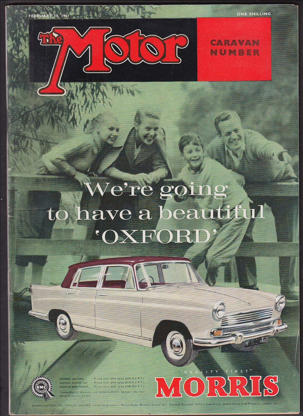 Image for The MOTOR Vauxhall Victor Estate Car road test Yorkshire Rally + 2/15 1961