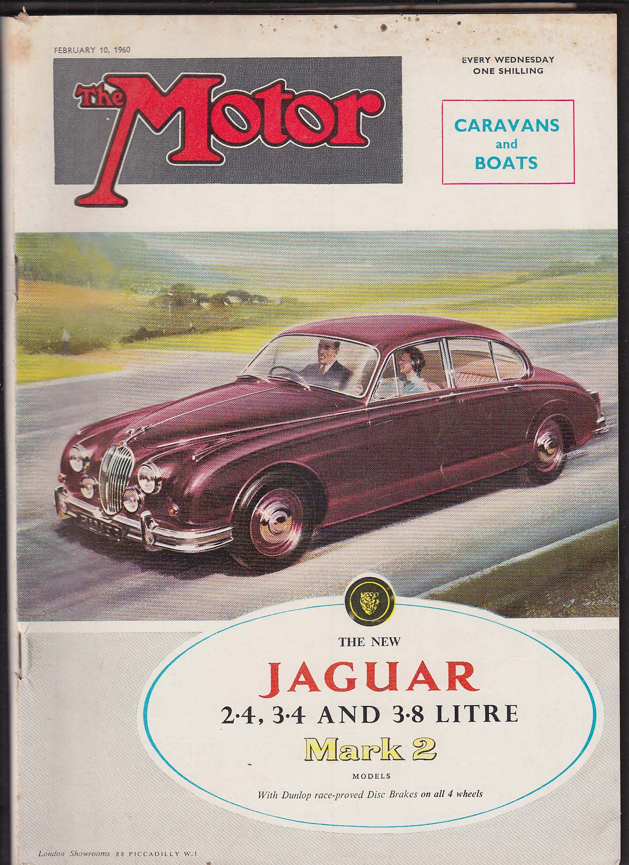 Image for The MOTOR Humber Super Snipe road test Gemini Mk II Junior + 2/10 1960