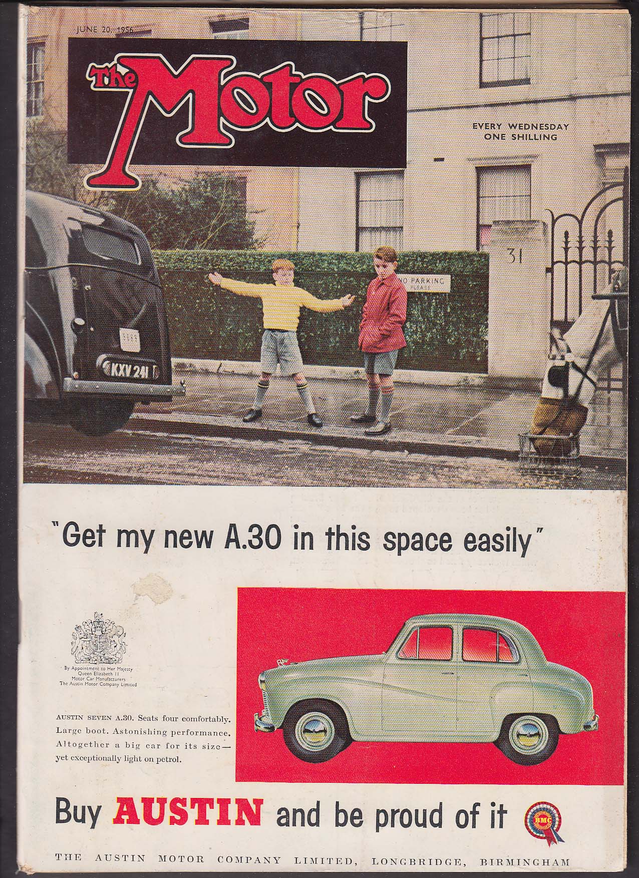Image for The MOTOR Standard Vanguard III road test BMW Minicoach ++ 6/20 1956