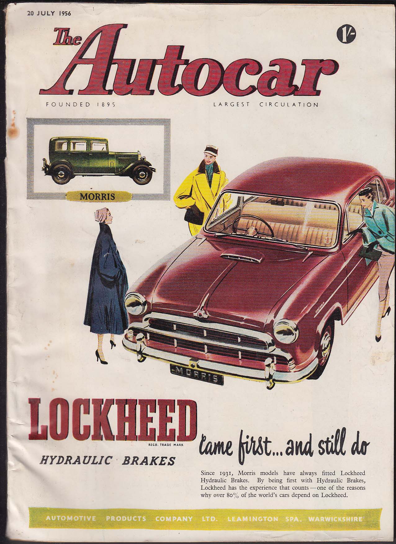 Image for AUTOCAR Ford Taunus road test Alpine Rally British Grand Prix + 7/20 1956