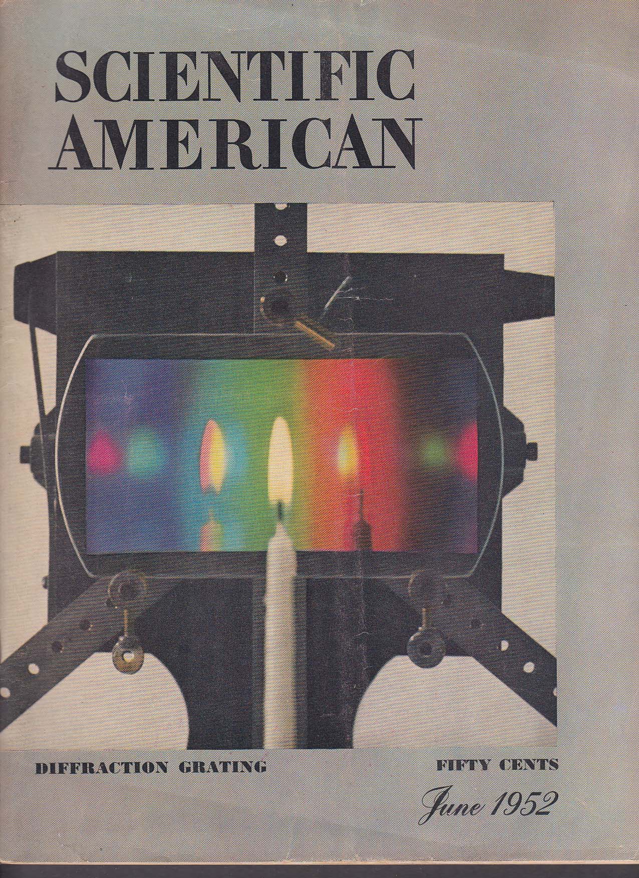 Image for SCIENTIFIC AMERICAN Fission Products Malaria William Harvey Airport Radar 6 1952