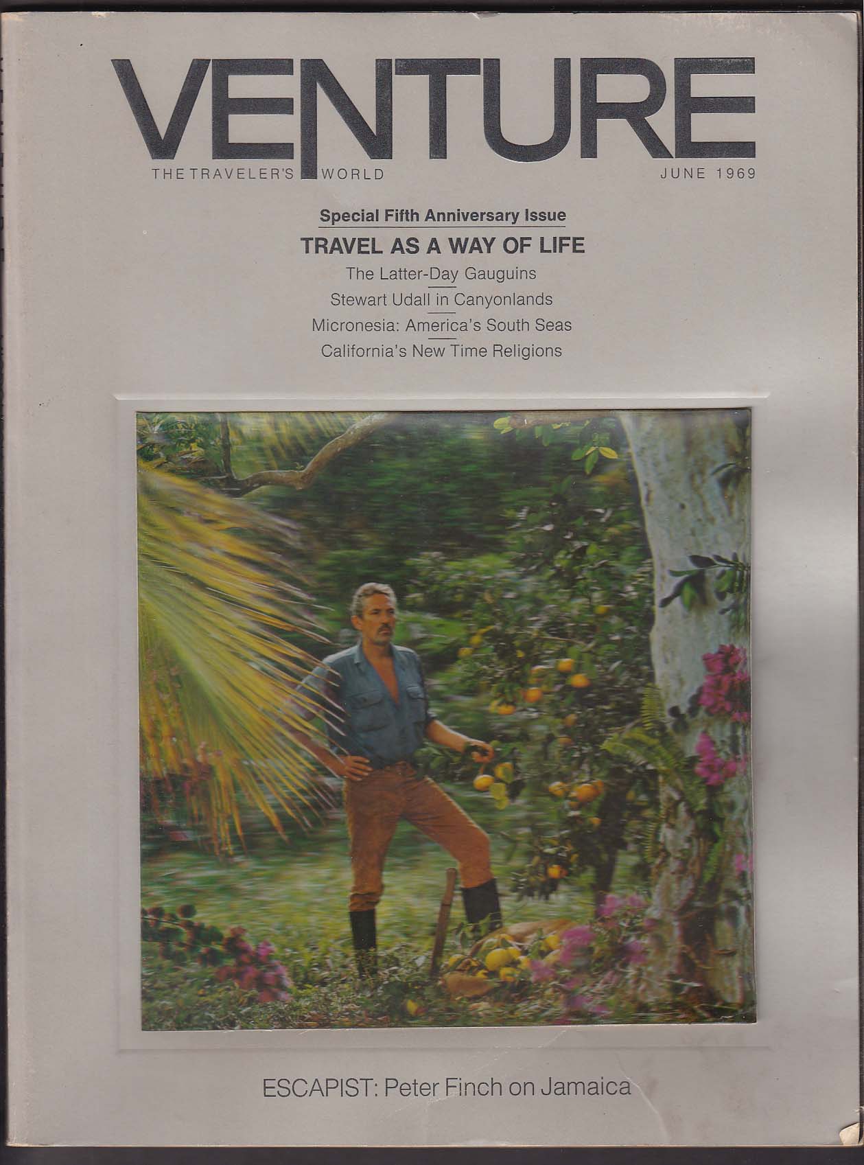 Image for VENTURE Peter Finch Jamaica Stewart Udall Canyonlands ++ 6 1969