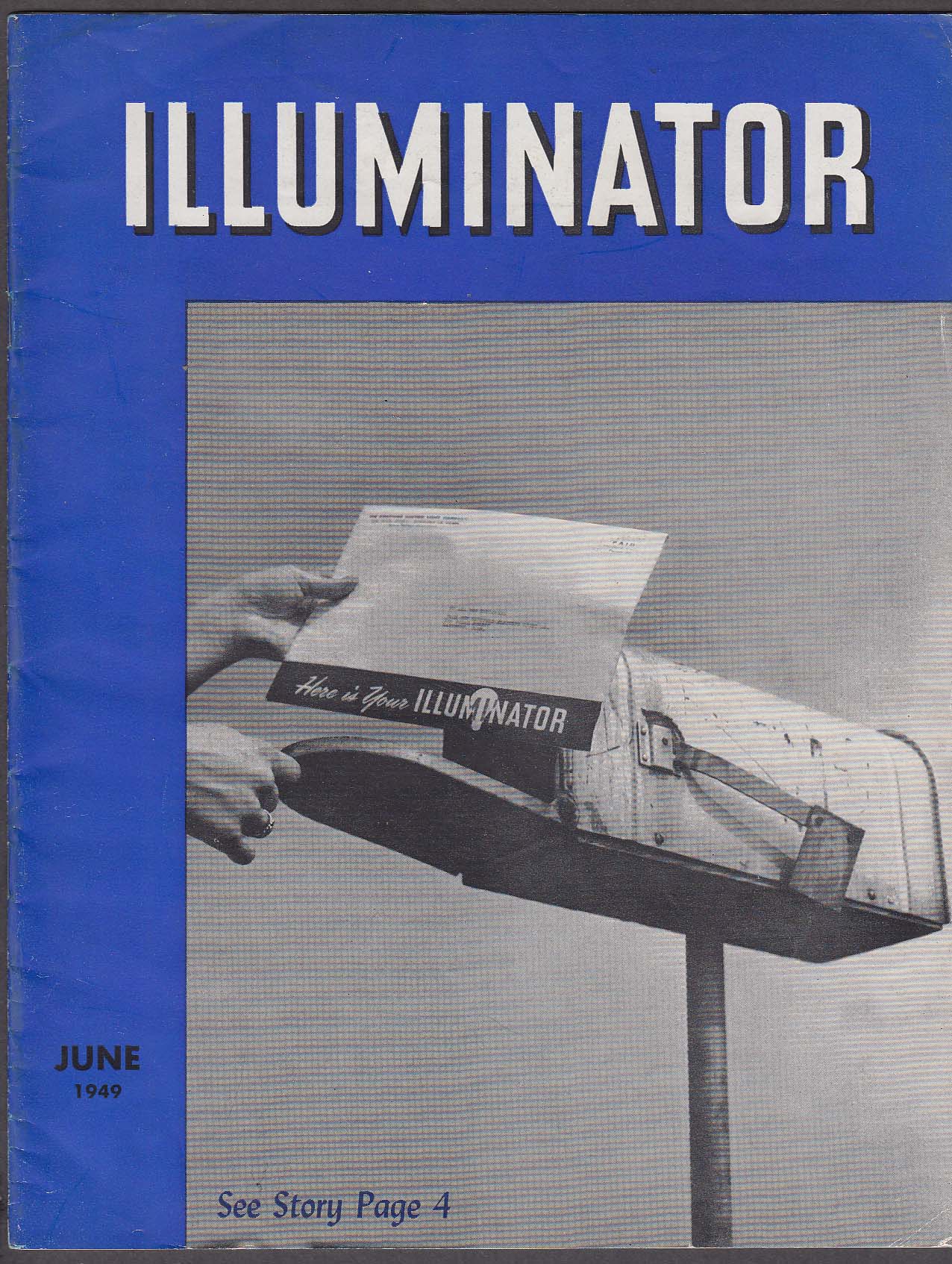 Image for ILLUMINATOR Hartford Electric Light Coal Industry South Meadow ++ 6 1949