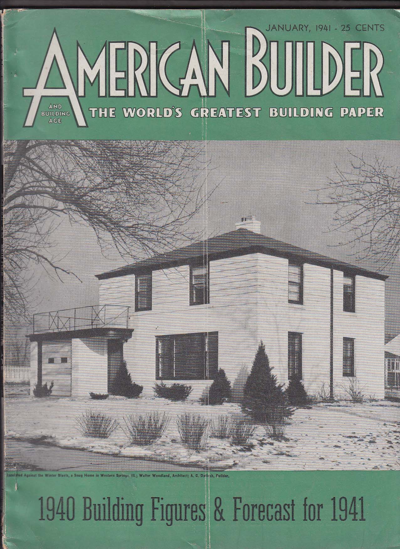 Image for AMERICAN BUILDER Industrial Defense Without Government Subsidy ++ 1 1941