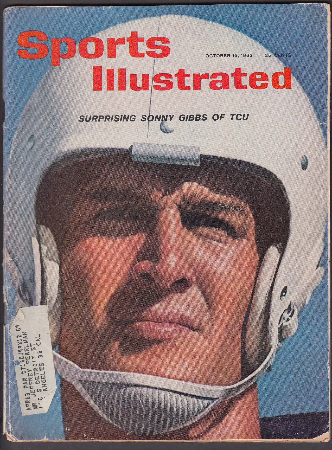 Image for SPORTS ILLUSTRATED Sonny Gibbs Jack Price Graham Hill Jimmy Clark + 10/15 1962