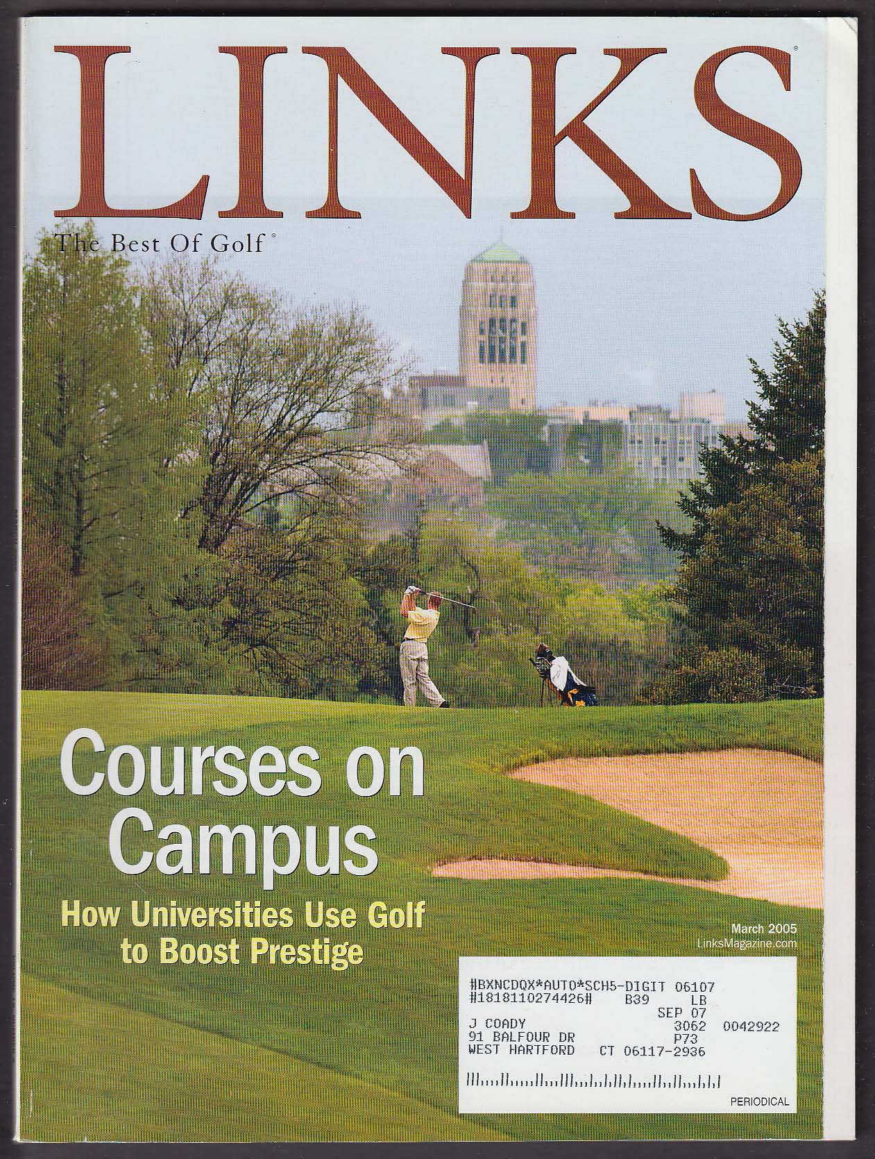 Image for LINKS Jim Kaat Whisper Rock Sonoma Aberdovey Mizuno + 3 2005