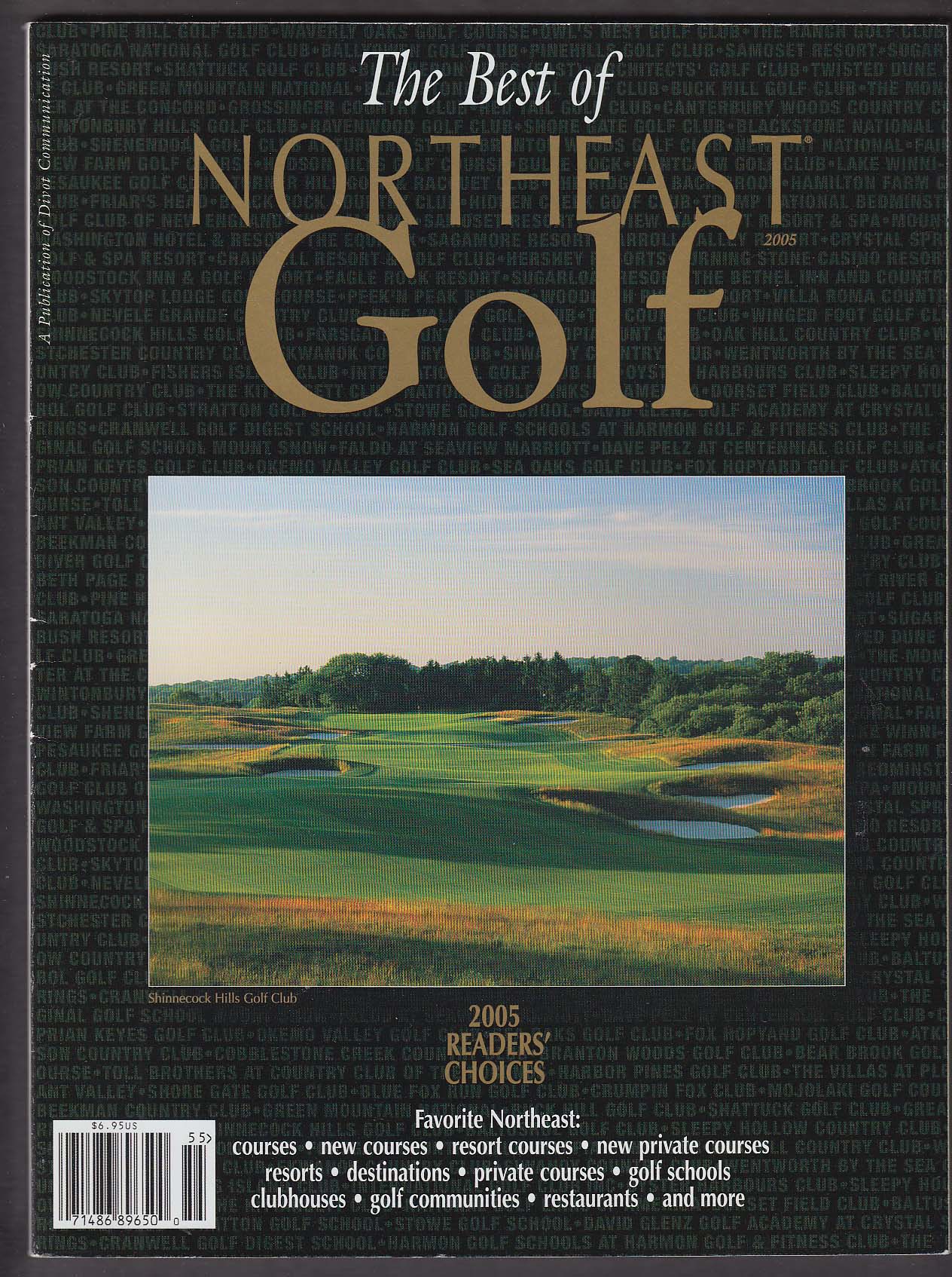 Image for Best of NORTHEAST GOLF 2005 Shinnecock Hills Crystal Springs Vermont ++