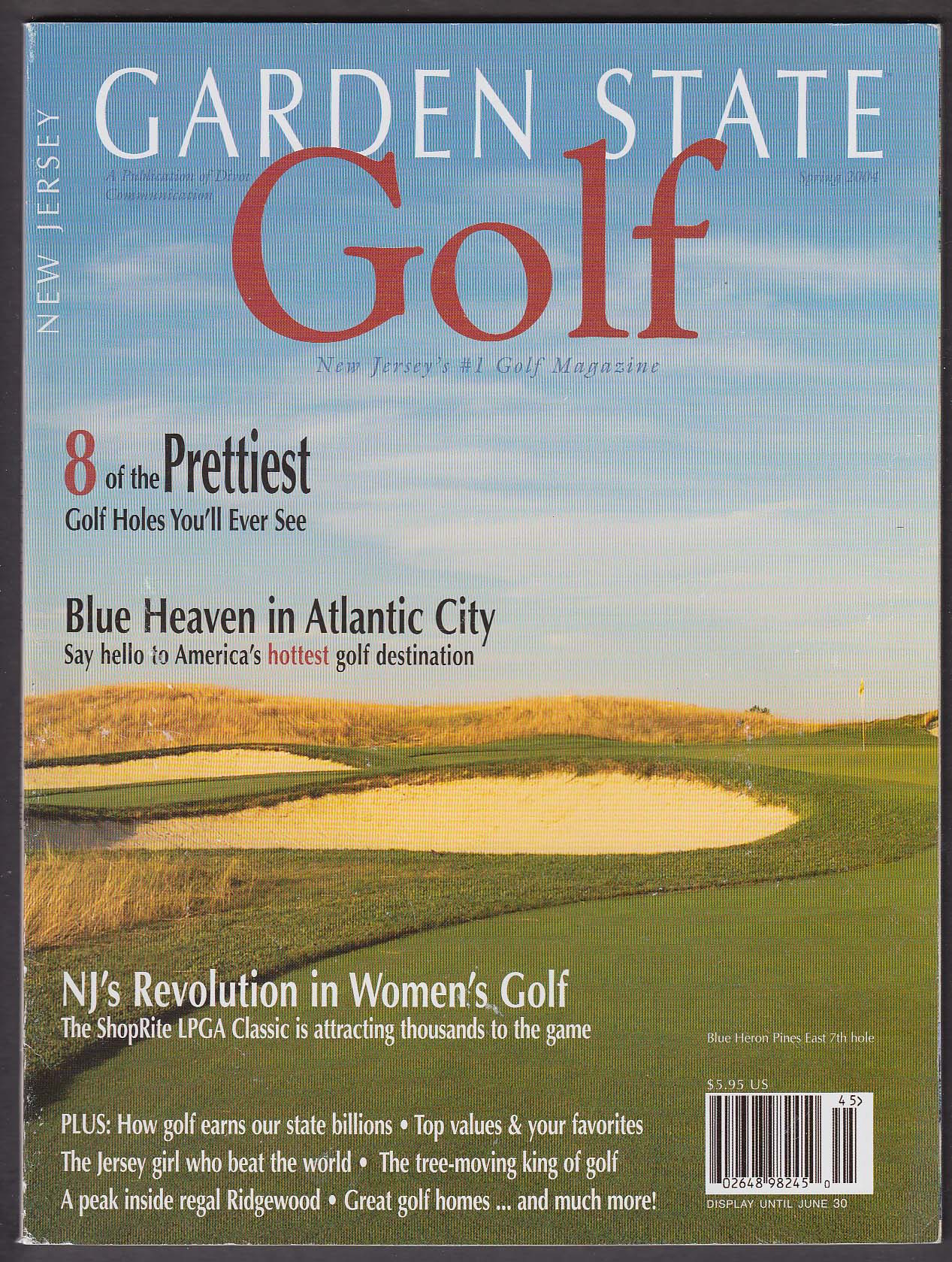 Image for GARDEN STATE GOLF Hansen House Forsgate Blue Heron Pines + Spring 2004