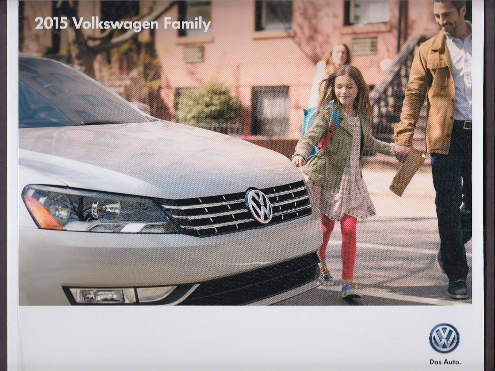 Image for 2015 Volkswagen Family full-line sales brochure catalog Passat Jetta Golf ++