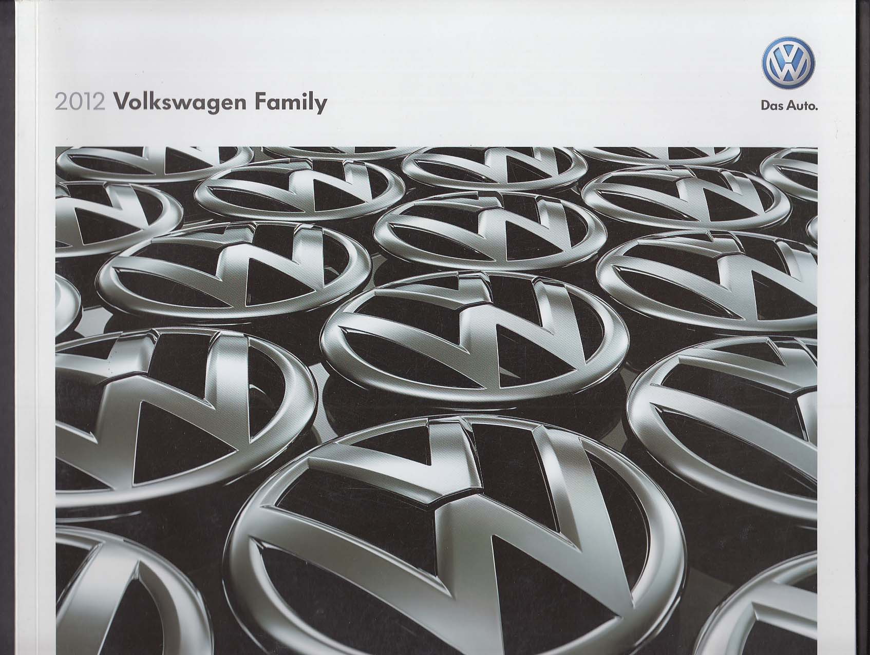 Image for 2012 Volkswagen Family full-line sales brochure catalog Beetle Passat Jetta ++