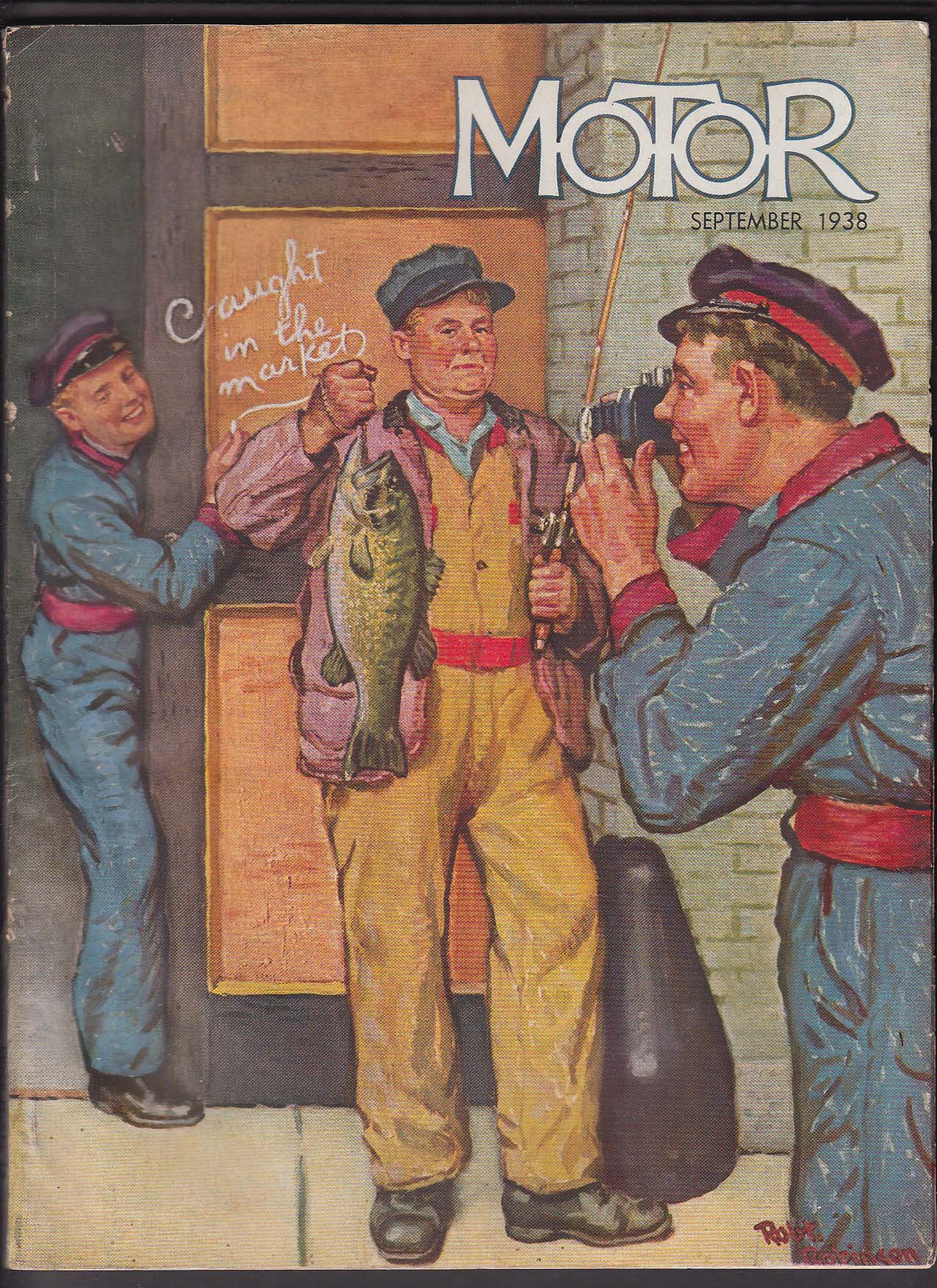 Image for MOTOR Clutch Adjustment; Regimentation; Robert Robinson ++ 9 1938