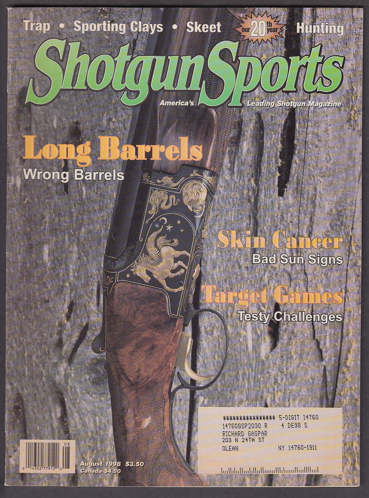 Image for SHOTGUN SPORTS Outers Ventilated Choke Baschieri & Pellagri ++ 8 1998
