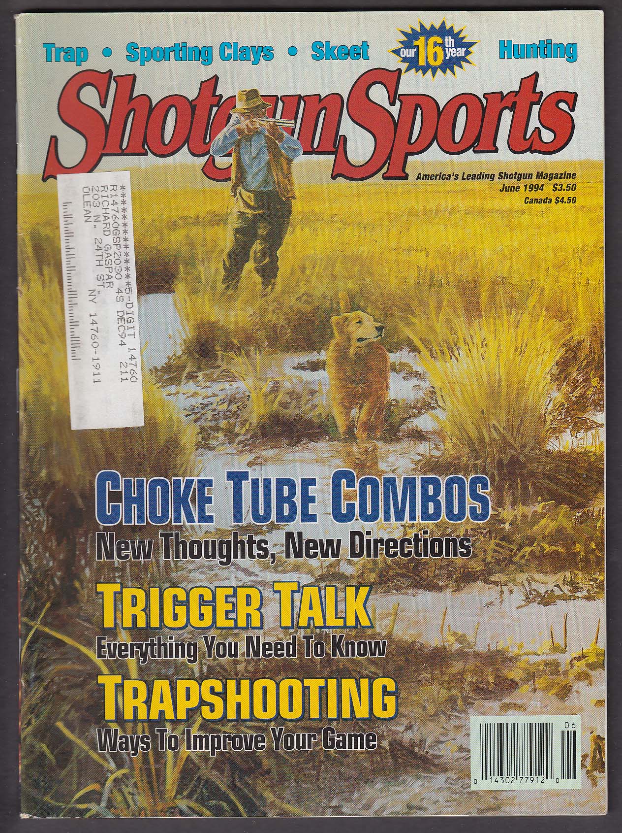Image for SHOTGUN SPORTS Choke Tube Combos Remington TGT-12 + 6 1994