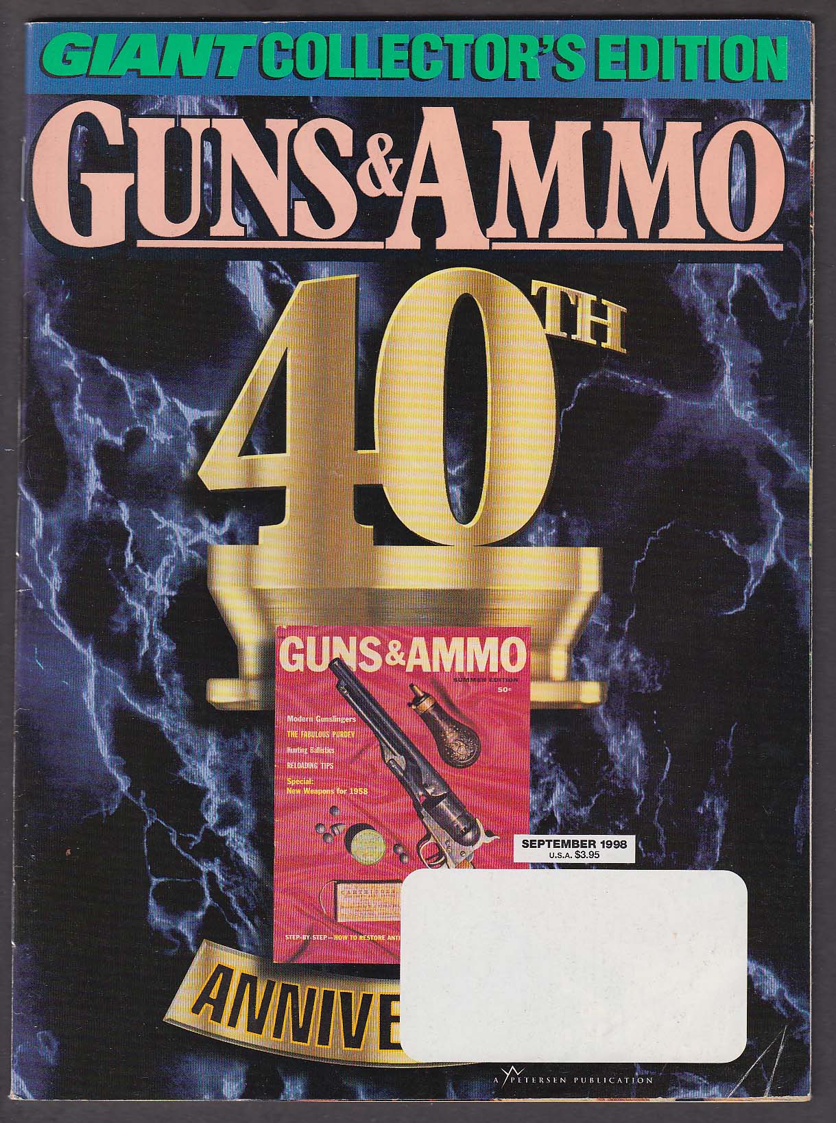 Image for GUNS & AMMO .50 Sten MAS 49/56 SIG P226 .357 S&W Model 610 Walther CP88 + 9 1998