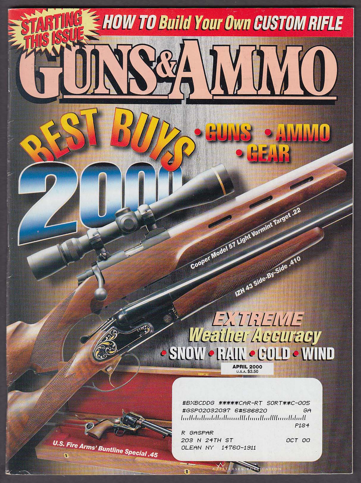 Image for GUNS & AMMO Cooper 57 IZH 43 .410 Buntline Special + 4 2000