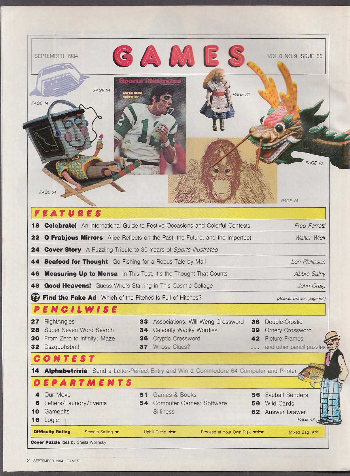 games rebus tests quizzes puzzles 9 1984
