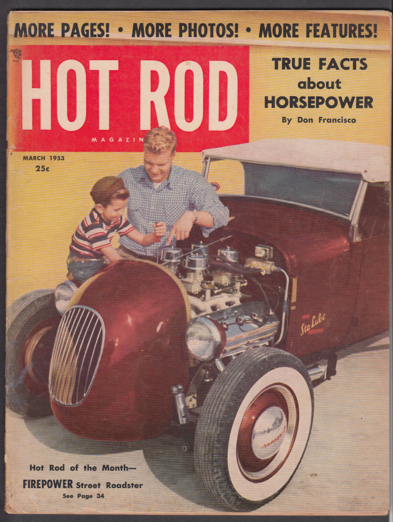 Image for HOT ROD Pan-American Road Race Lincoln 1939 Ford Model T ++ 3 1953