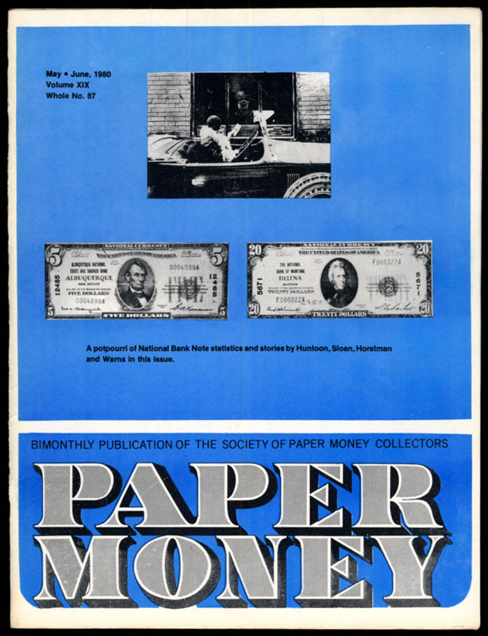 Image for PAPER MONEY 5-6 1980 1929 Montana Nationals; Type 2 Series 1929 Replacements