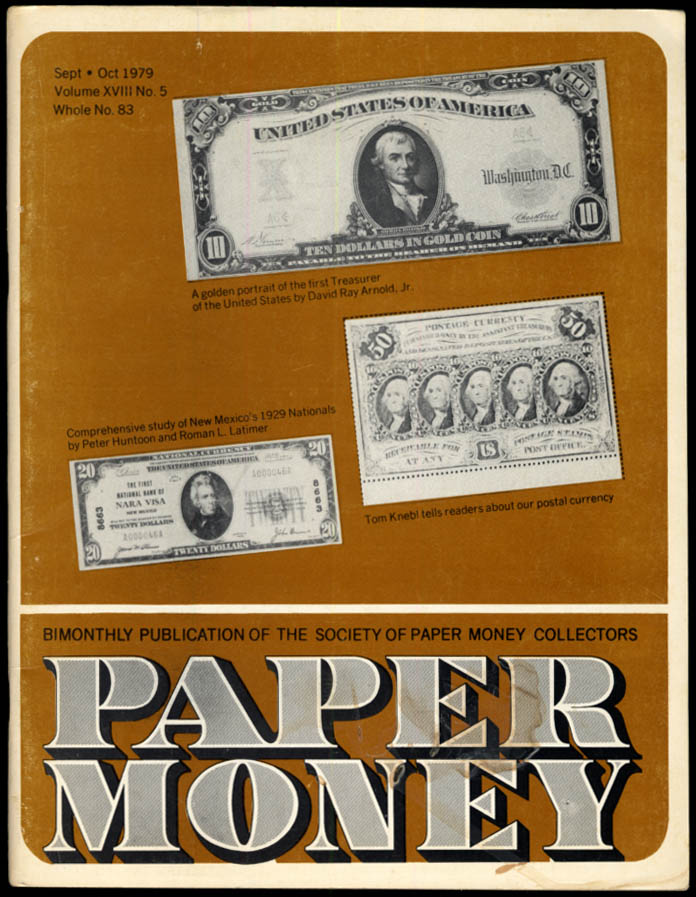 Image for PAPER MONEY 9-10 1979 WY National Currency; $2 Educational 1862 $1 Legal Tenders