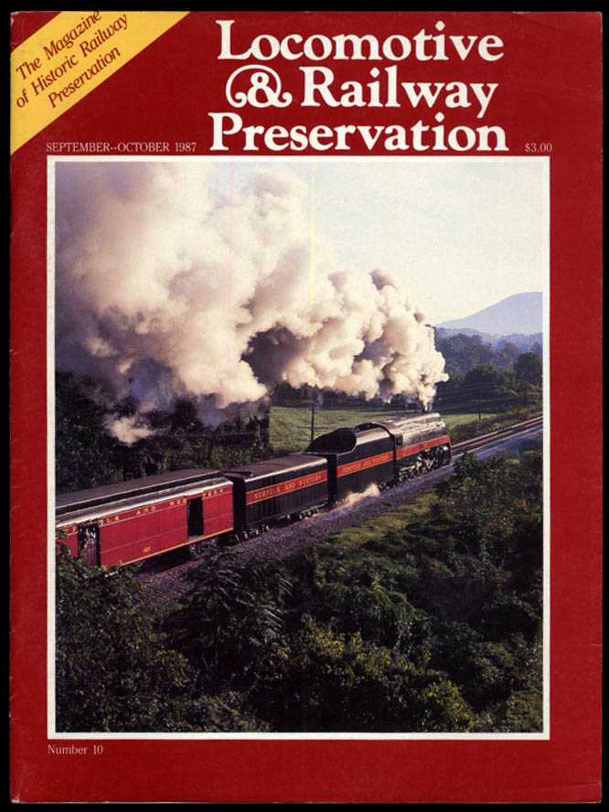 Image for LOCOMOTIVE & RAILWAY PRESERVATION 9-10 1987 B&A BL2 #54 Norfolk Southern