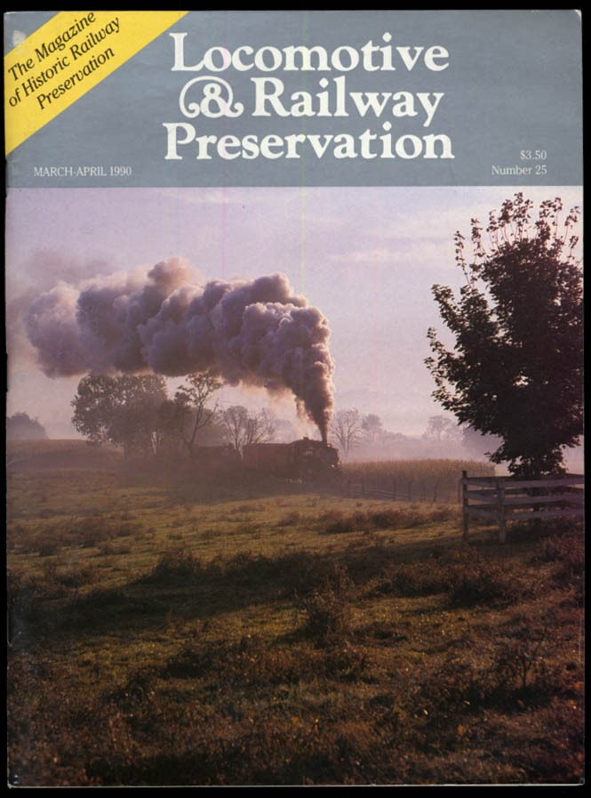 Image for LOCOMOTIVE & RAILWAY PRESERVATION 3-4 1990 Tourist Railways survey issue