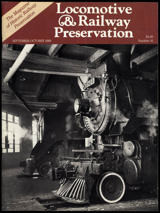 Image for LOCOMOTIVE & RAILWAY PRESERVATION 9-10 1988 David Plowden; Circus Cars