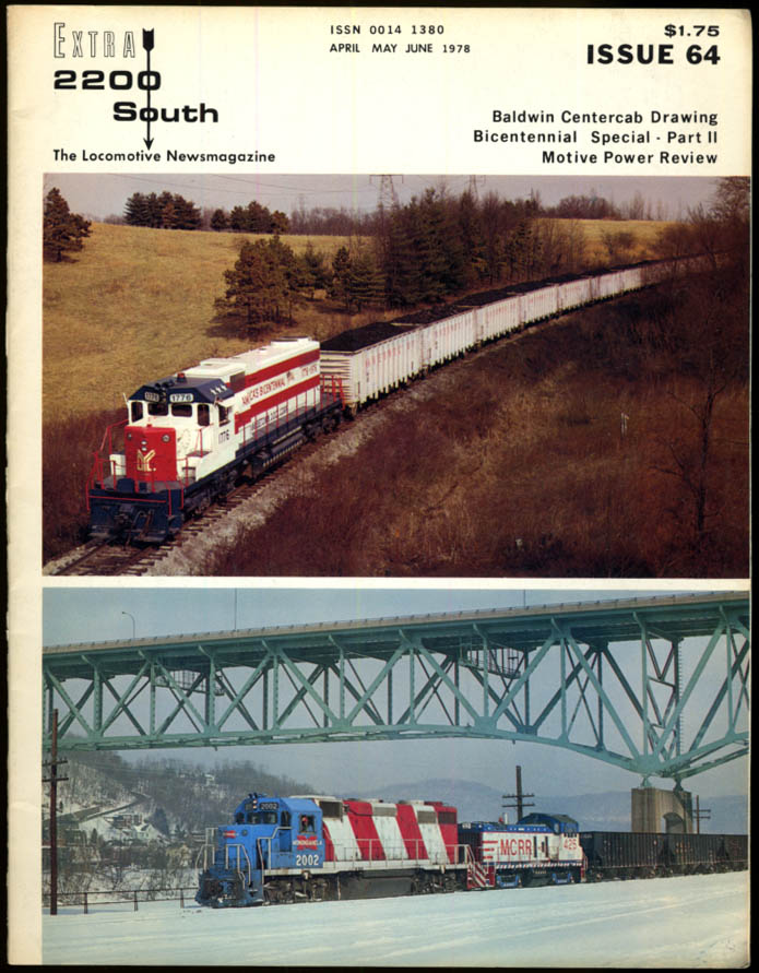 Image for EXTRA 2200 SOUTH 4-5-6 1978 Baldwin Centercab; Bicentennial Specials