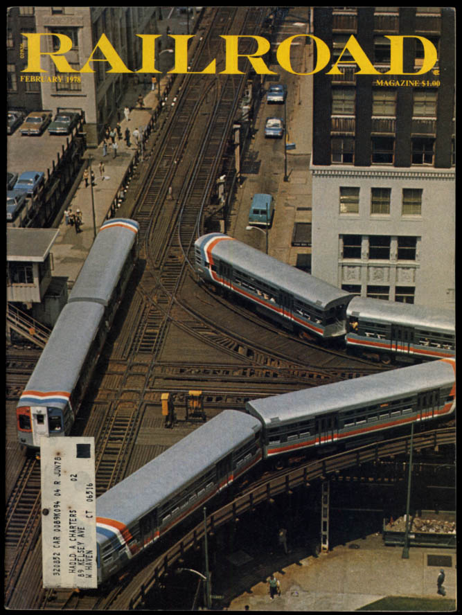 Image for RAILROAD 2 1978 NYNH&H Roster New Haven; Ernie Towler