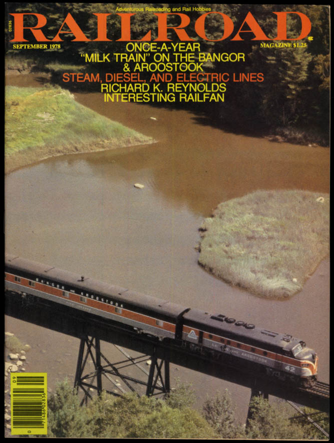 Image for RAILROAD 9 1978 Bangor & Aroostook Milk Train; Grand Central Terminal