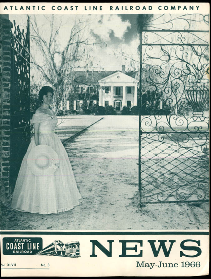 Image for Atlantic Coast Line RR NEWS 5-6 1966 company news promotions families +