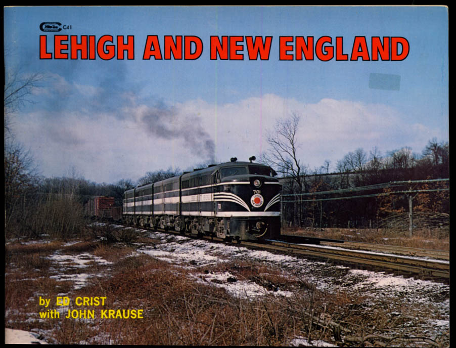 Image for Lehigh & New England Railroad monograph 1980 Carstens Publications