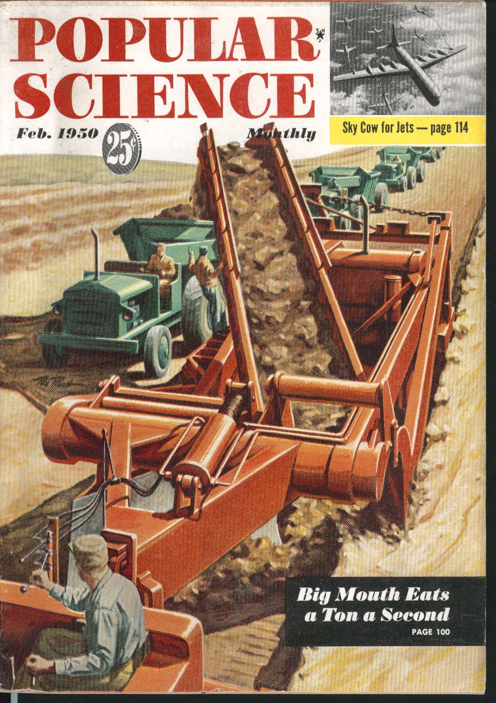 Image for POPULAR SCIENCE Air Tankers Fuel Jets Buick Power Homemade TV Booster ++ 2 1950