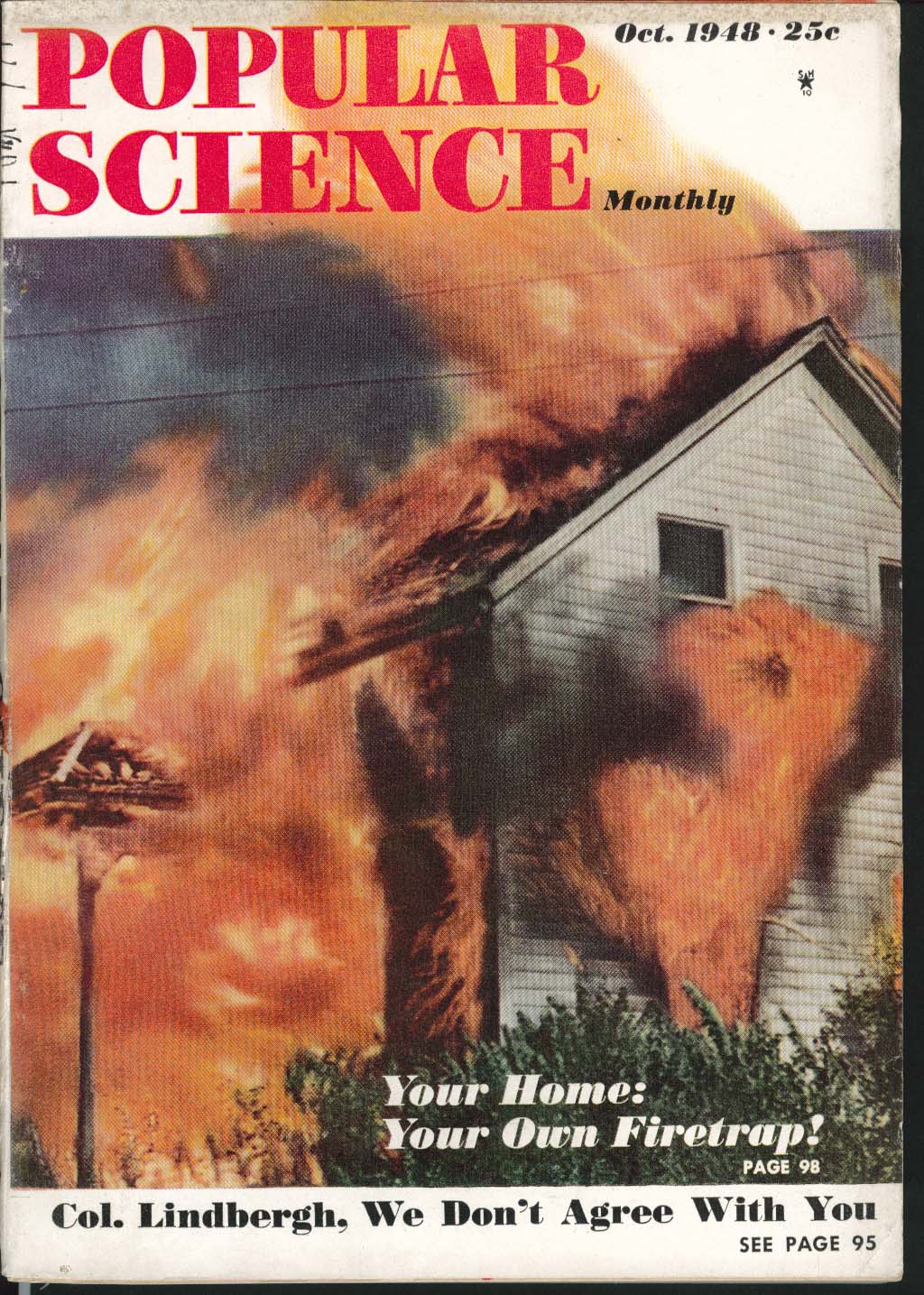 Image for POPULAR SCIENCE Lindbergh Fire Department Kaiser Car Point Mugu ++ 10 1948