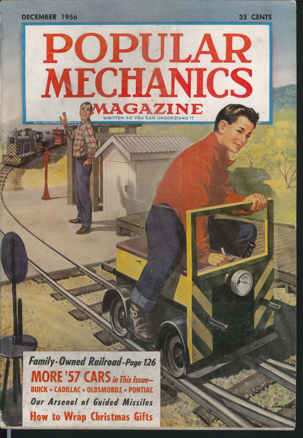 Image for POPULAR MECHANICS Buick Cadillac Oldsmobile Pontiac test reports ++ 12 1956