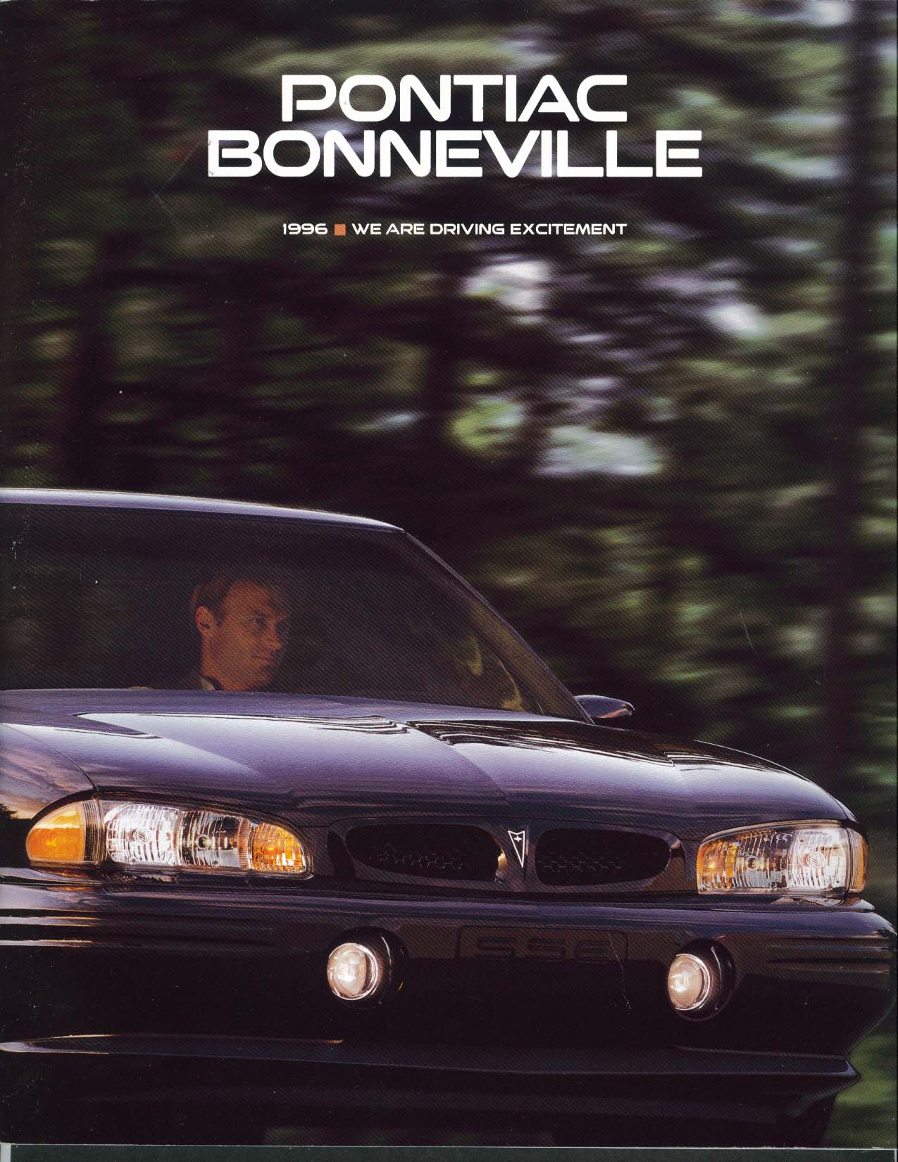 Image for Pontiac Bonneville 1996 sales brochure Olympic Sponsor