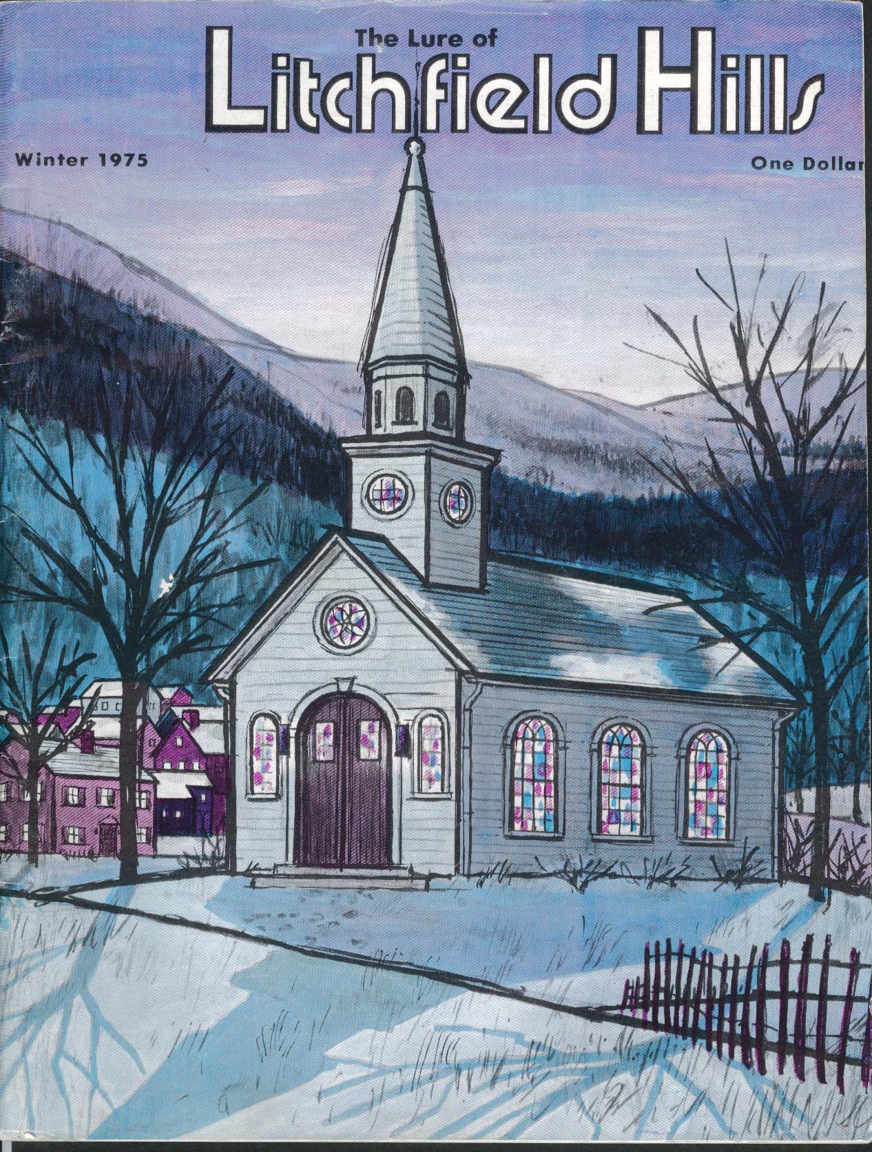 Image for LITCHFIELD HILLS Charles Ives Robert Keys Clark Lyn Brakeman ++ Winter 1975